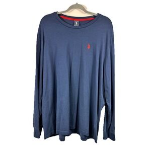 U.S. Polo Assn. 100% Cotton Navy Shirt 3XL Minimalist Classic Preppy Streetwear